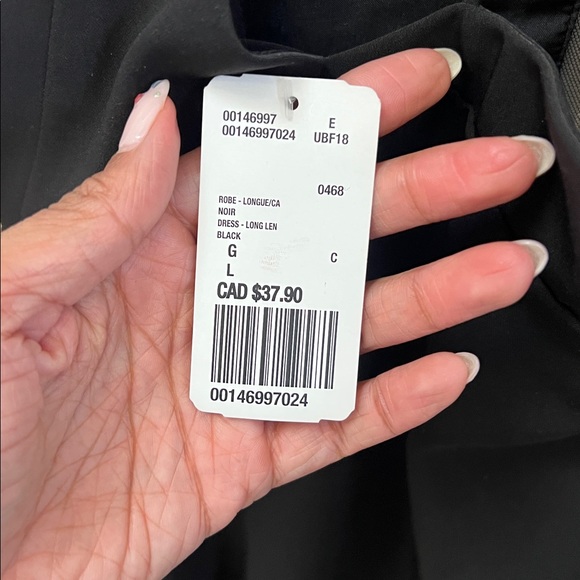 FOREVER 21 Evening Gown with Thigh Slit - Picture 7 of 7